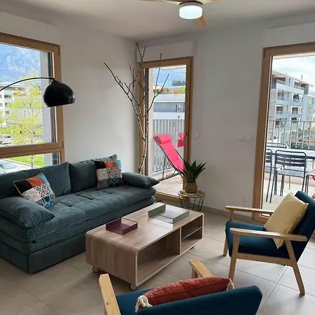 La Parenthese Du - View And Private Parking 4 Экс-ле-Бен