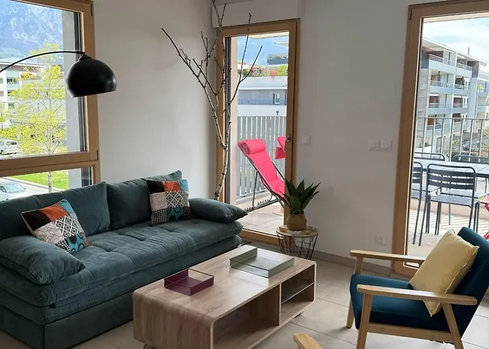 La Parenthese Du - View And Private Parking 4 Aix-les-Bains